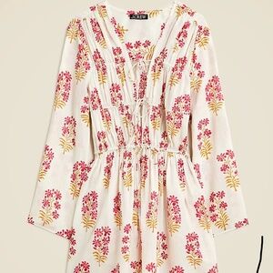 J.Crew Pink Berry Swim Cover Up